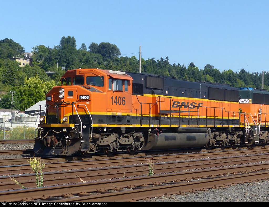 BNSF SD60M 1406